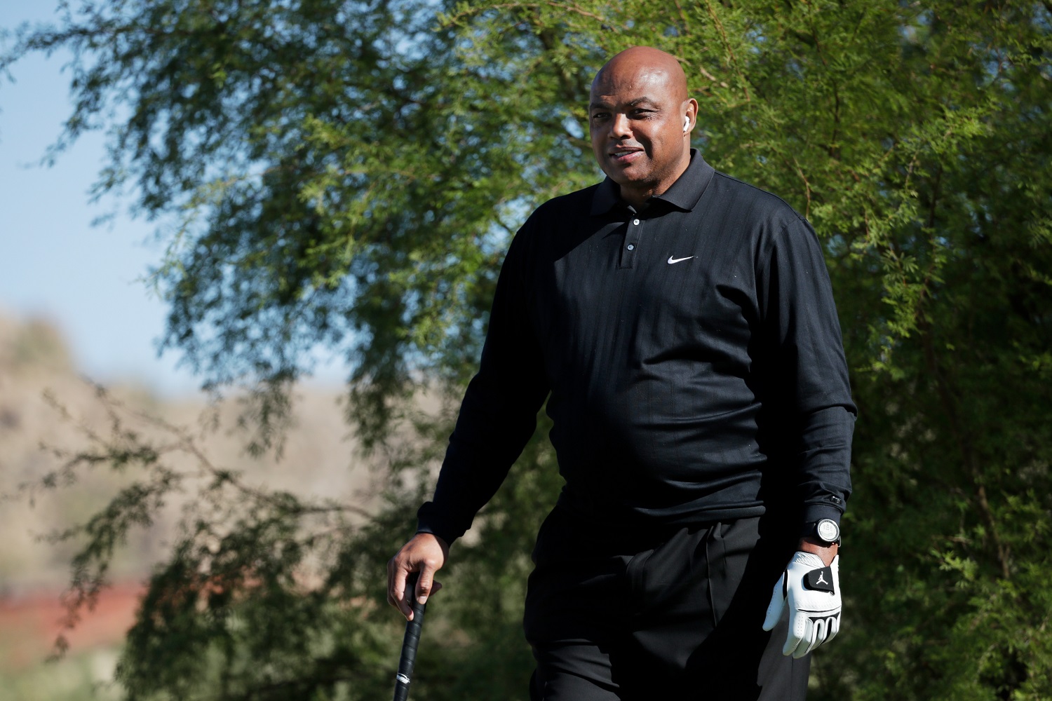TNT basketball analyst Charles Barkley broke away from NCAA Tournament talk to criticize both major political parties over their handling or race relations in the United States. |Cliff Hawkins/Getty Images for The Match