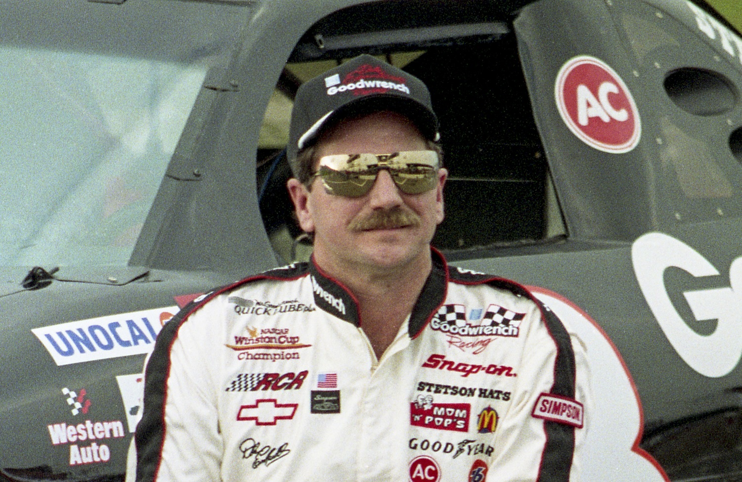 Dale Earnhardt was a seven-time NASCAR Cup Series champion and the model for Tom Cruise's rival in 'Days of Thunder.'