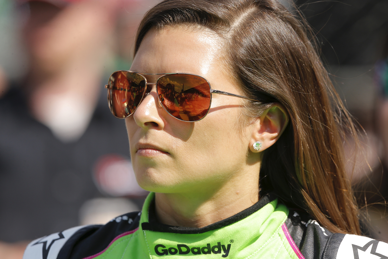 Indycar driver Danica Patrick before Indianapolis 500