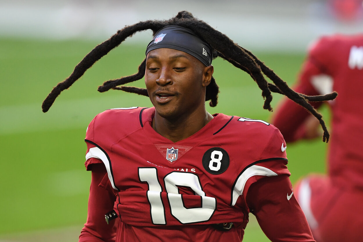 Arizona Cardinals receiver DeAndre Hopkins during the 2020 season.