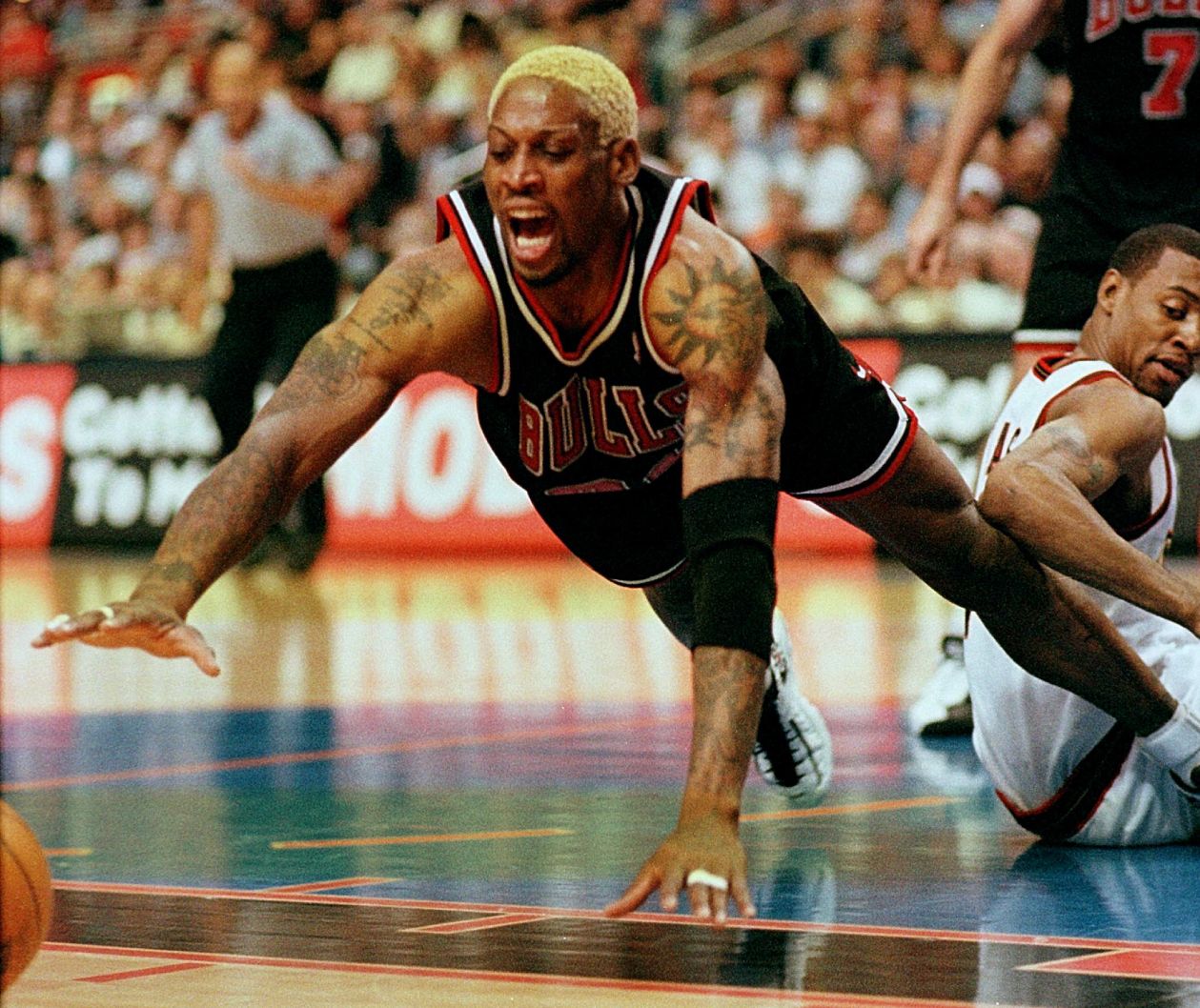 Chicago Bulls legend Dennis Rodman.