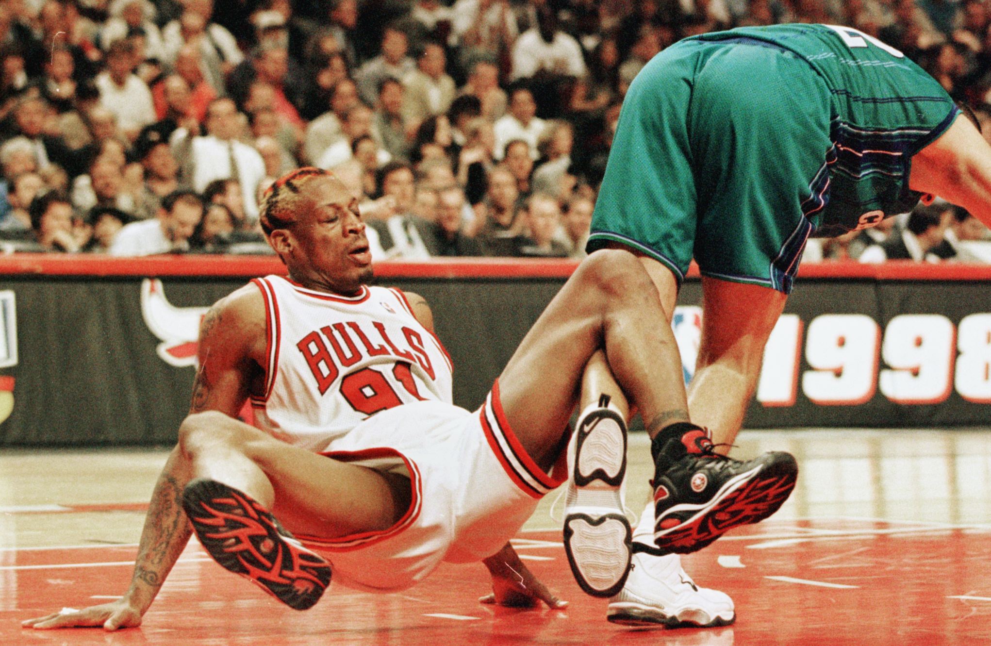 Dennis Rodman Once Made a Racist Comment About Larry Bird but Nobody