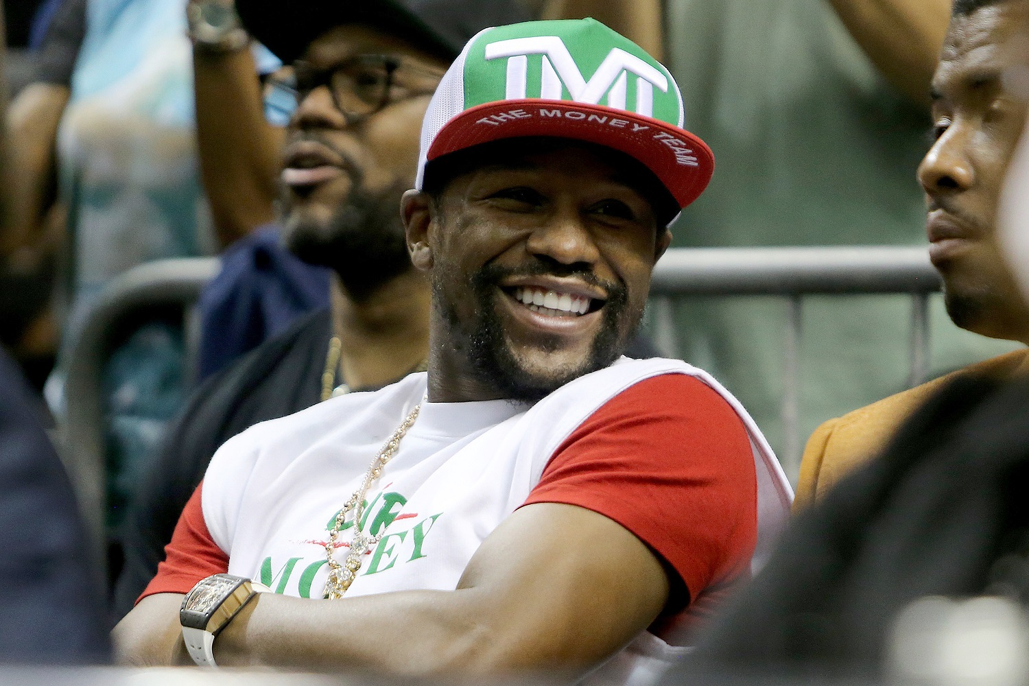 Multi-time world champion Floyd Mayweather has not fought in an official bout since defeating Conor McGregor in 2017. | Alex Menendez/Getty Images