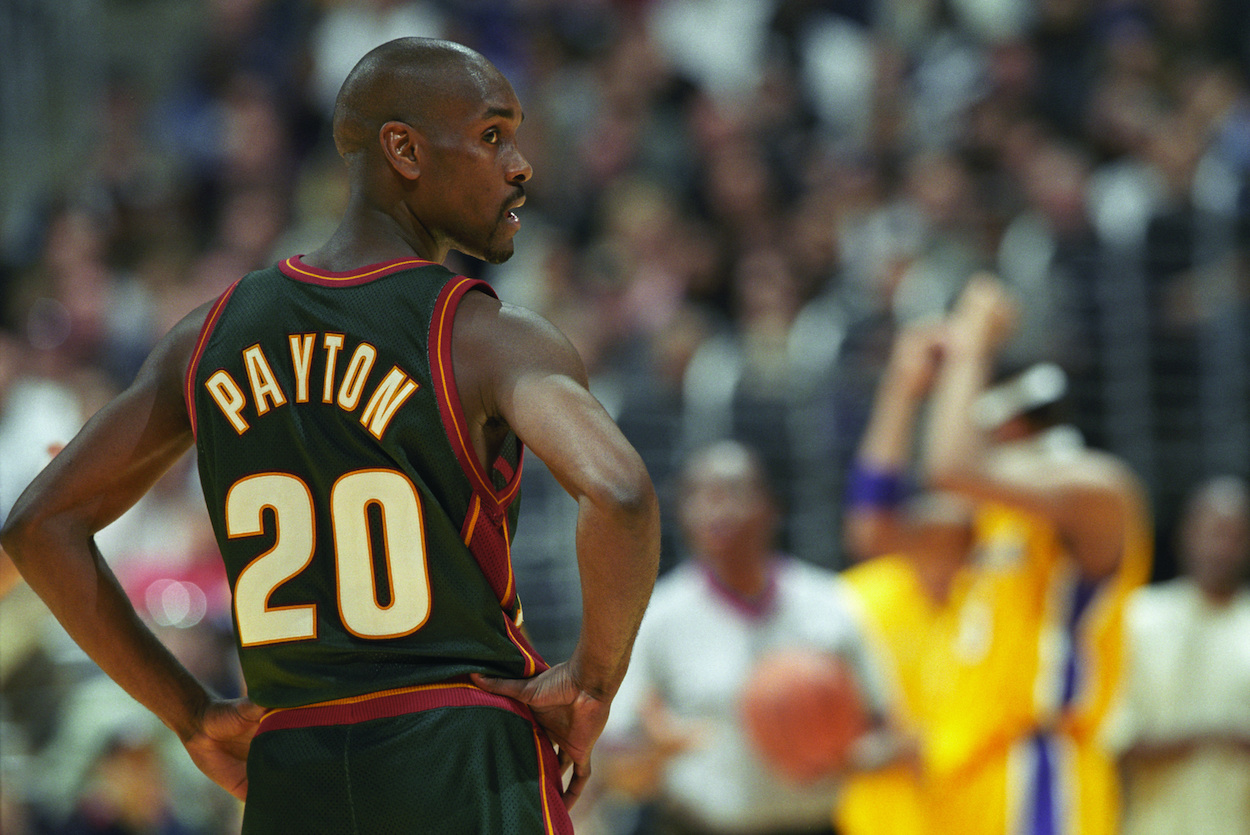 Seattle Supersonics legend Gary Payton