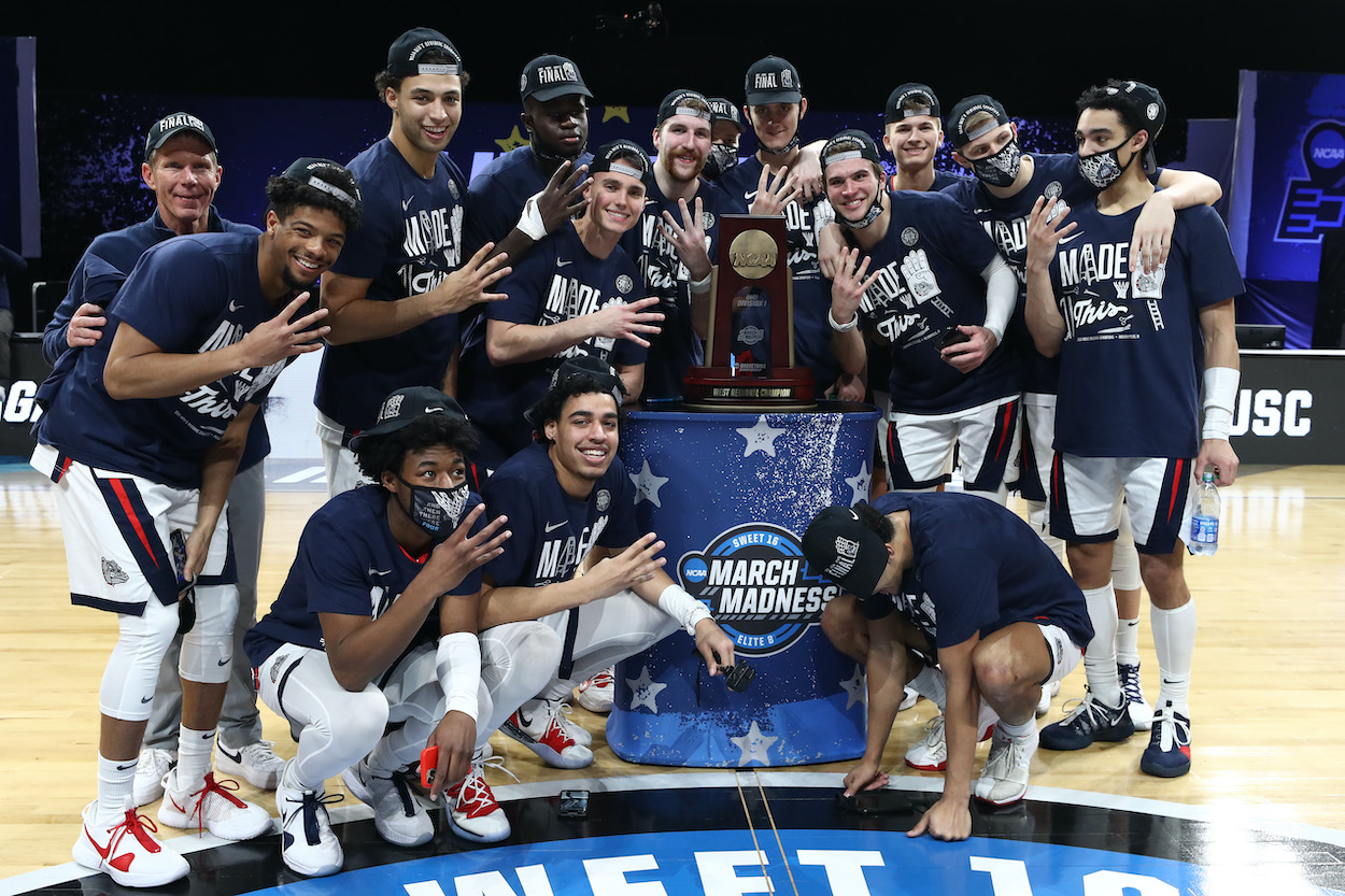 Gonzaga opened as a 14-point favorite against UCLA this Saturday, making them the largest Final Four favorite in NCAA Tournament history.