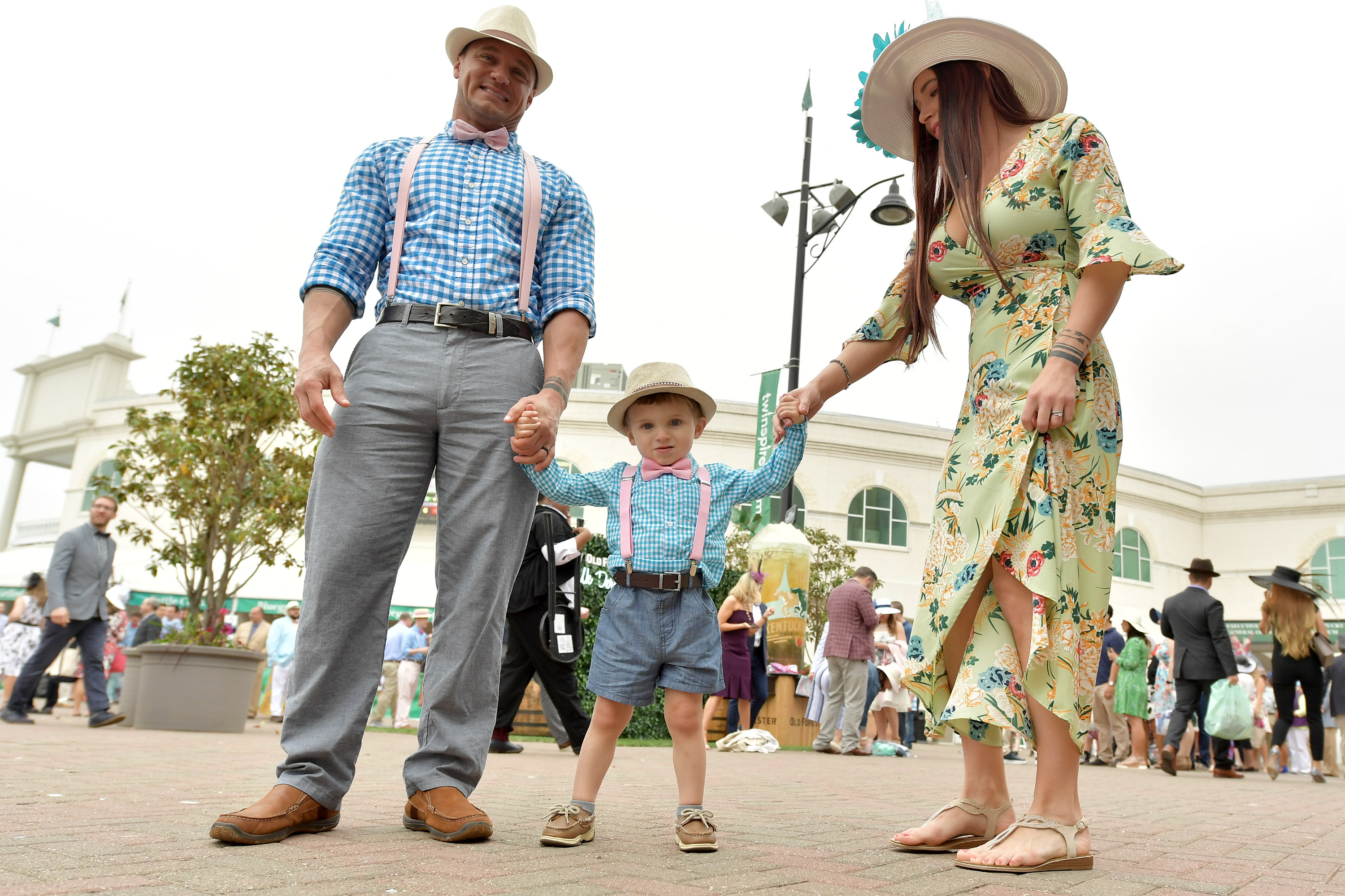 Guests attend the 145th Kentucky Derby at Churchill Downs