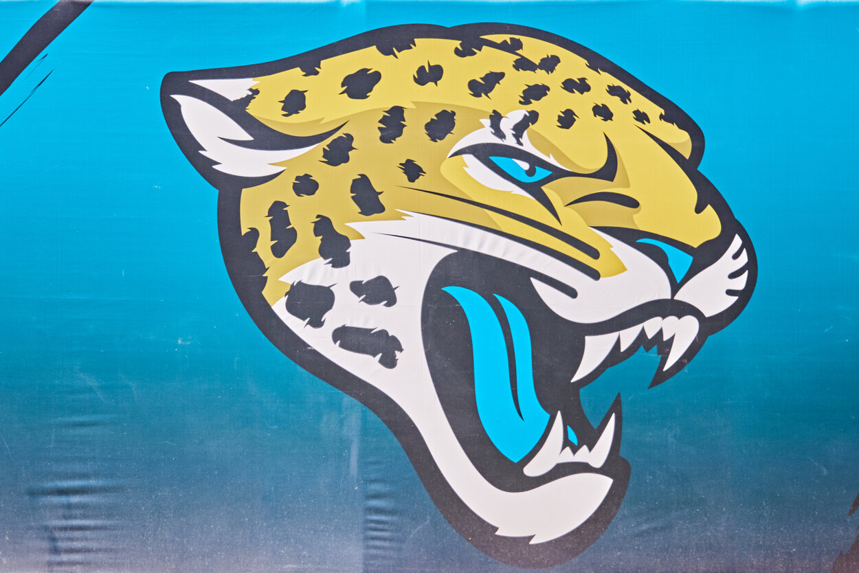 The Jacksonville Jaguars logo in 2020.