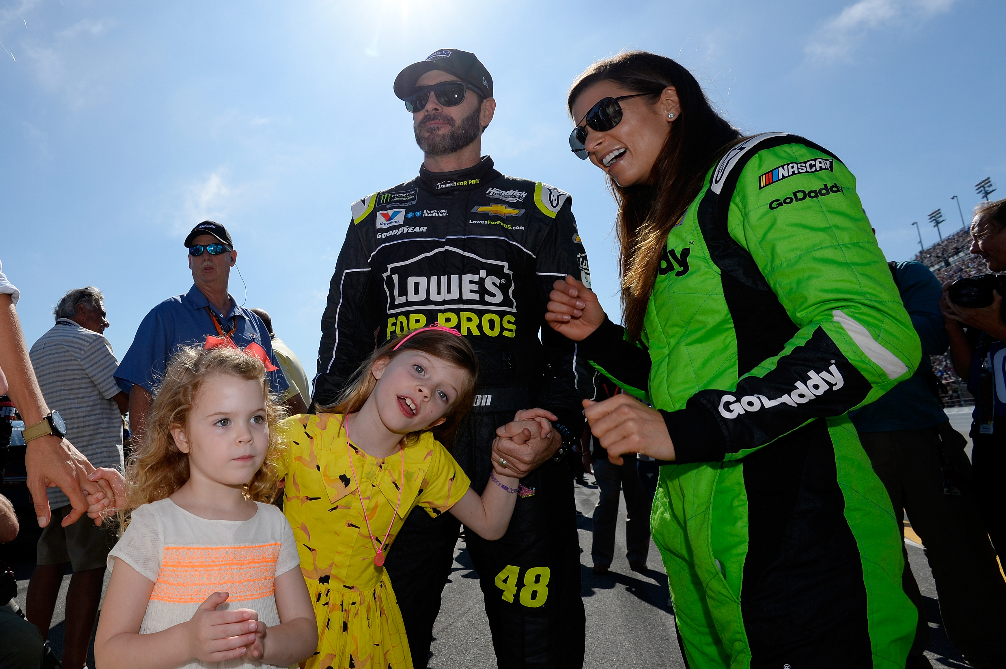 Jimmie Johnson understands why Danica Patrick had to bite her tongue when heading to NASCAR