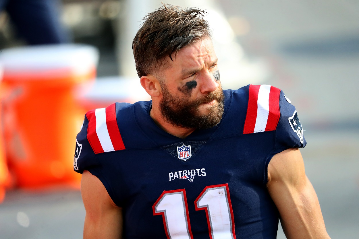 Julian Edelman following a New England Patriots loss to the Denver Broncos in December 2020