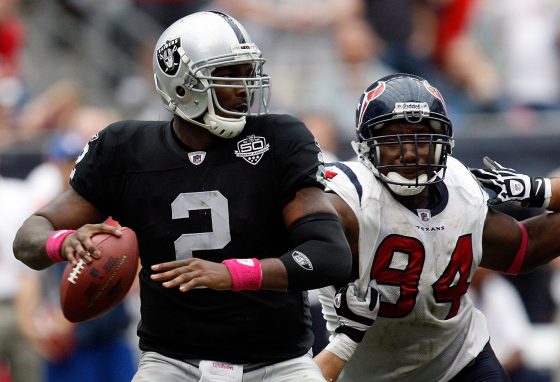 Quarterback JaMarcus Russell of the Oakland Raiders was one of ESPN NFL draft analyst Mel Kiper Jr.'s biggest misses.