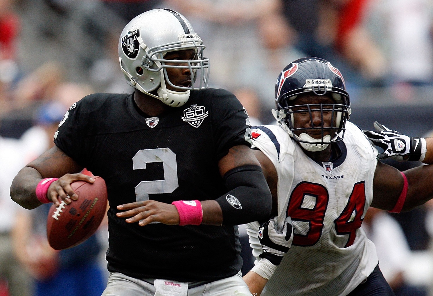 Quarterback JaMarcus Russell of the Oakland Raiders was one of ESPN NFL draft analyst Mel Kiper Jr.'s biggest misses.