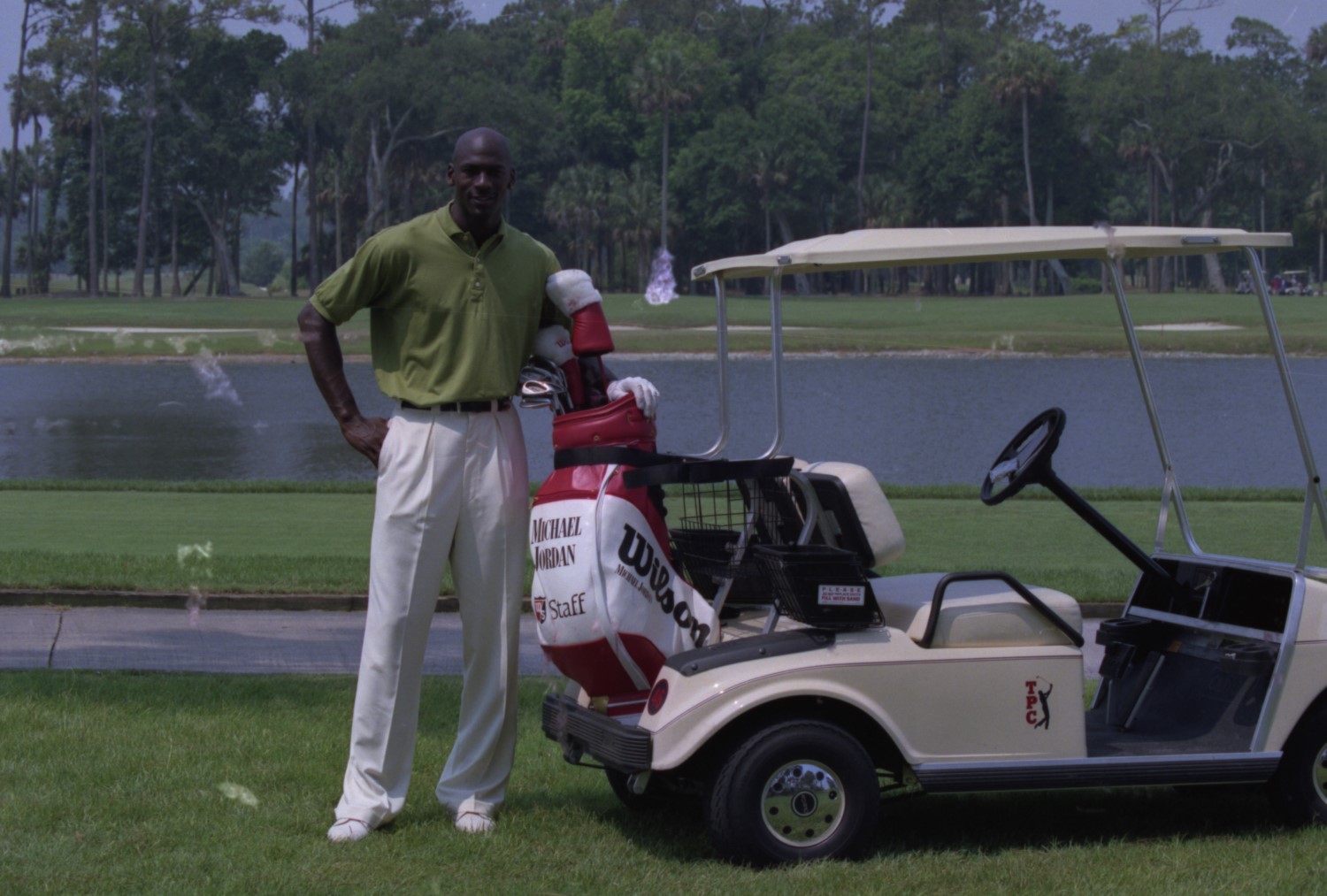 Michael Jordan's passion for golf is well known.