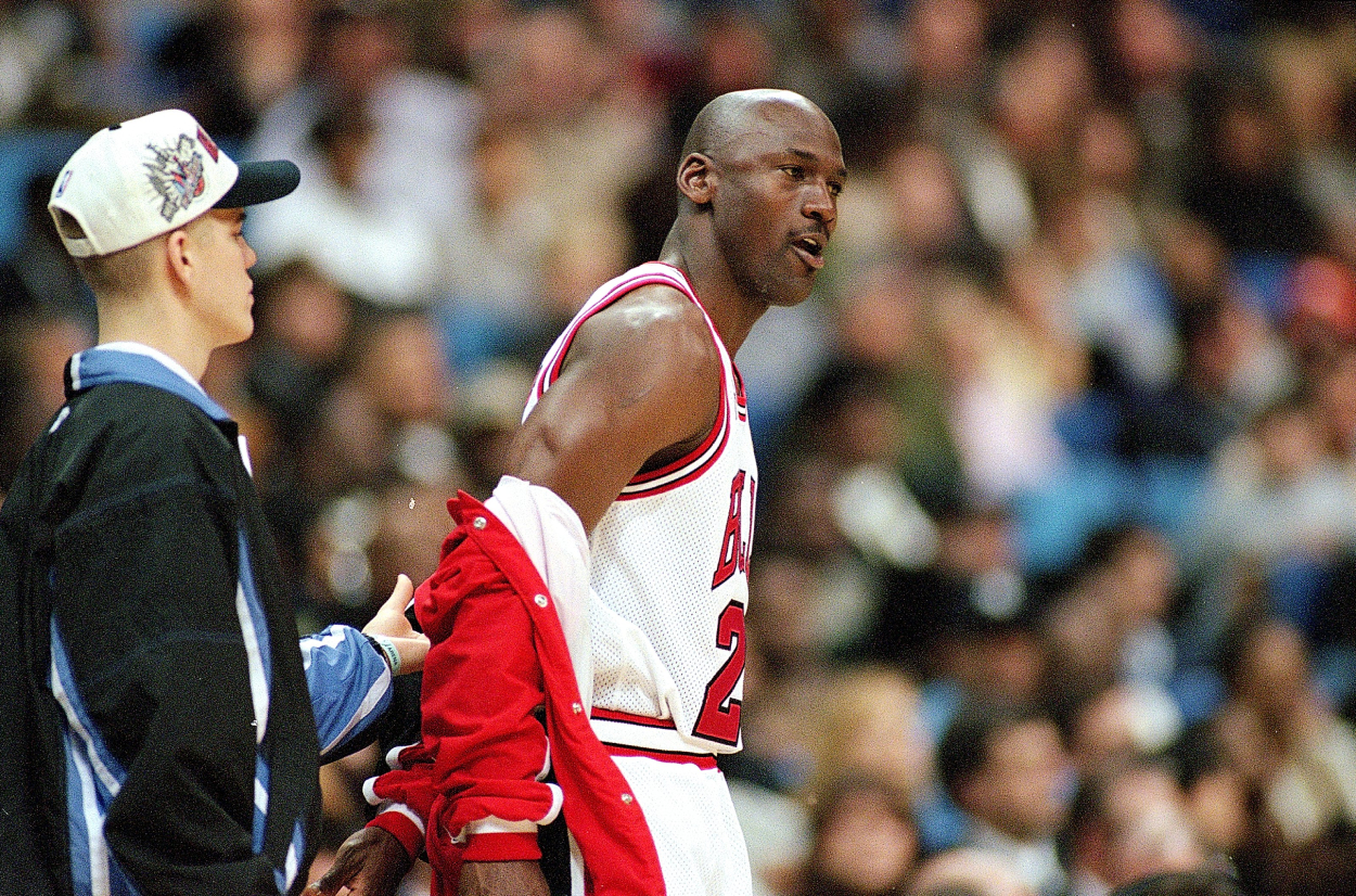 Chicago Bulls legend Michael Jordan.