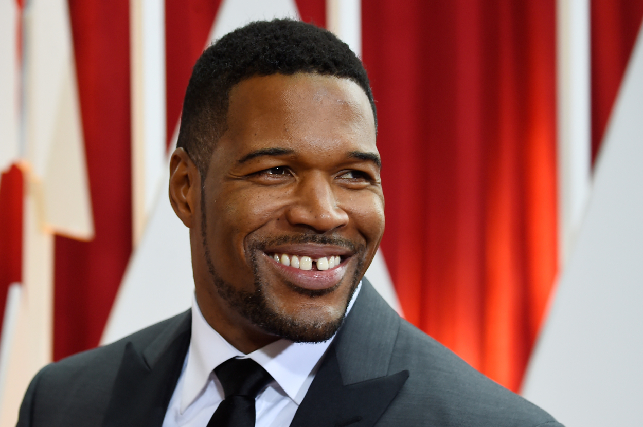 New York Giants legend Michael Strahan, who is now a 'Good Morning America' co-anchor.