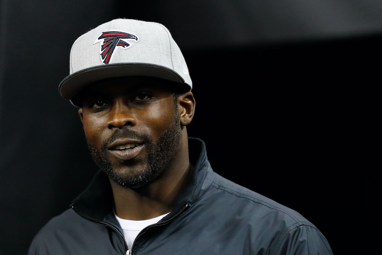 Former Atlanta Falcons QB Michael Vick