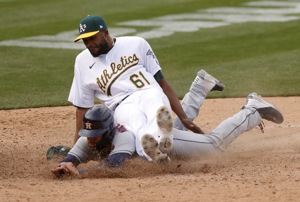 Houston Astros vs. Oakland A's on April 3, 2021