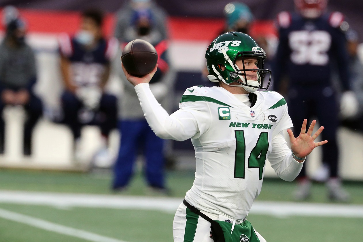 Former New York Jets QB Sam Darnold