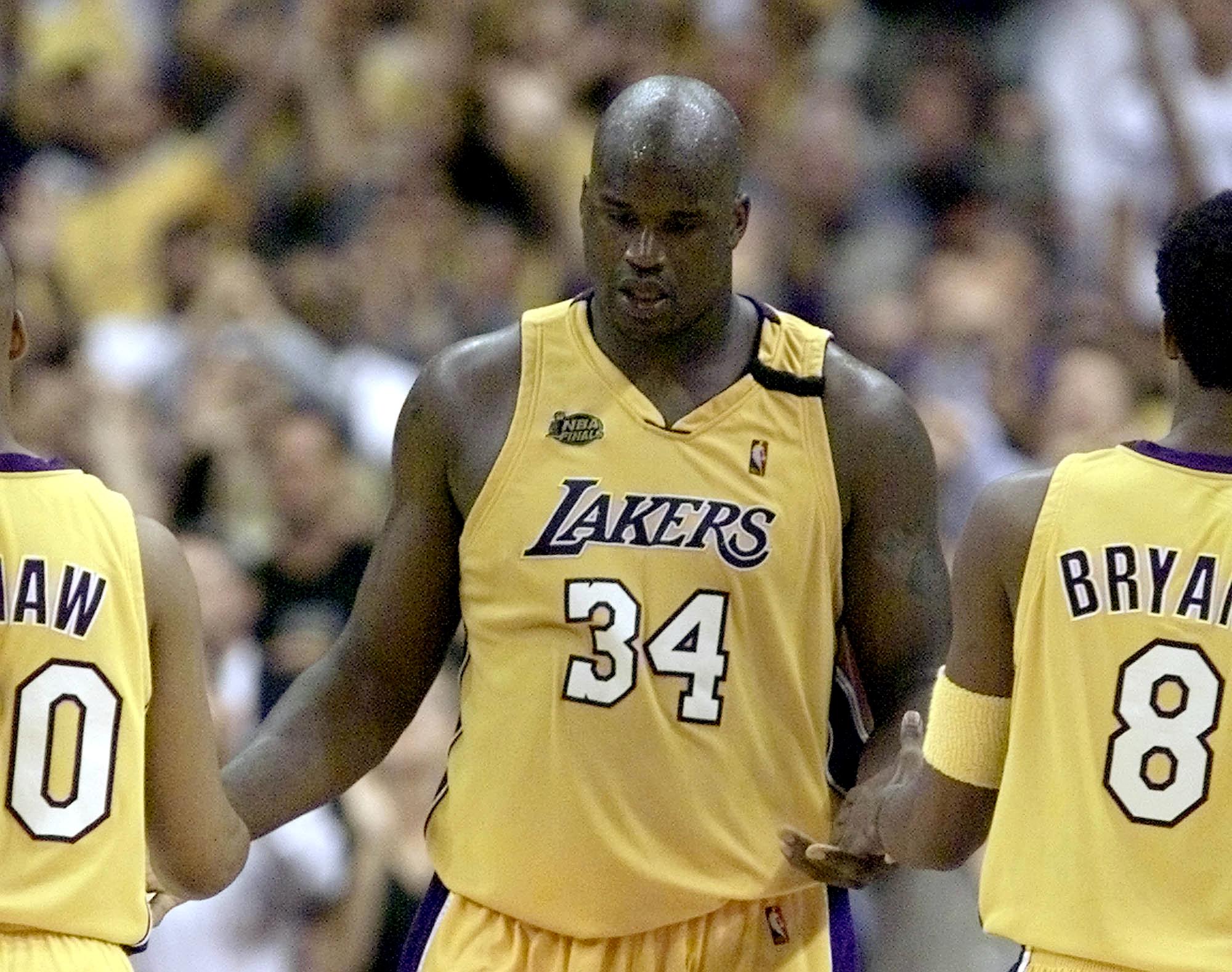 Shaquille O'Neal may have developed his toughess from his mother when he was 2.