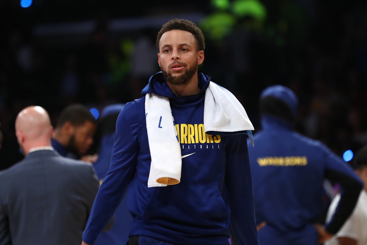 stephen curry warm up jacket