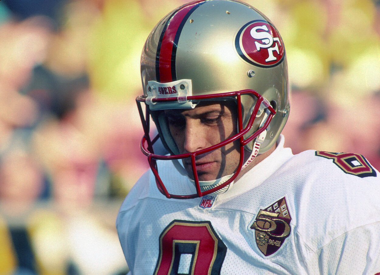 San Francisco 49ers quarterback Steve Young in 1996.