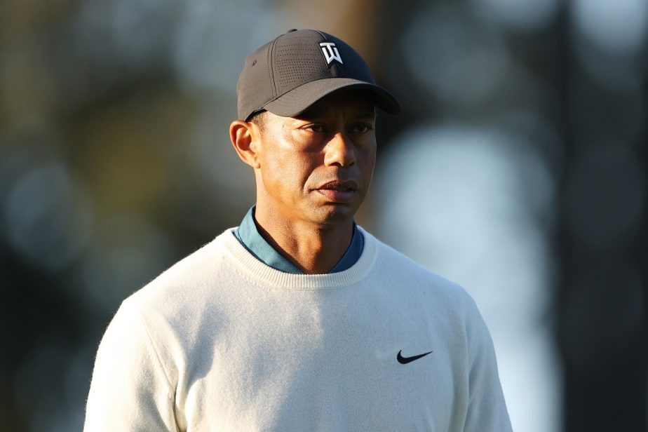 Tiger Woods at the 2020 U.S. Open