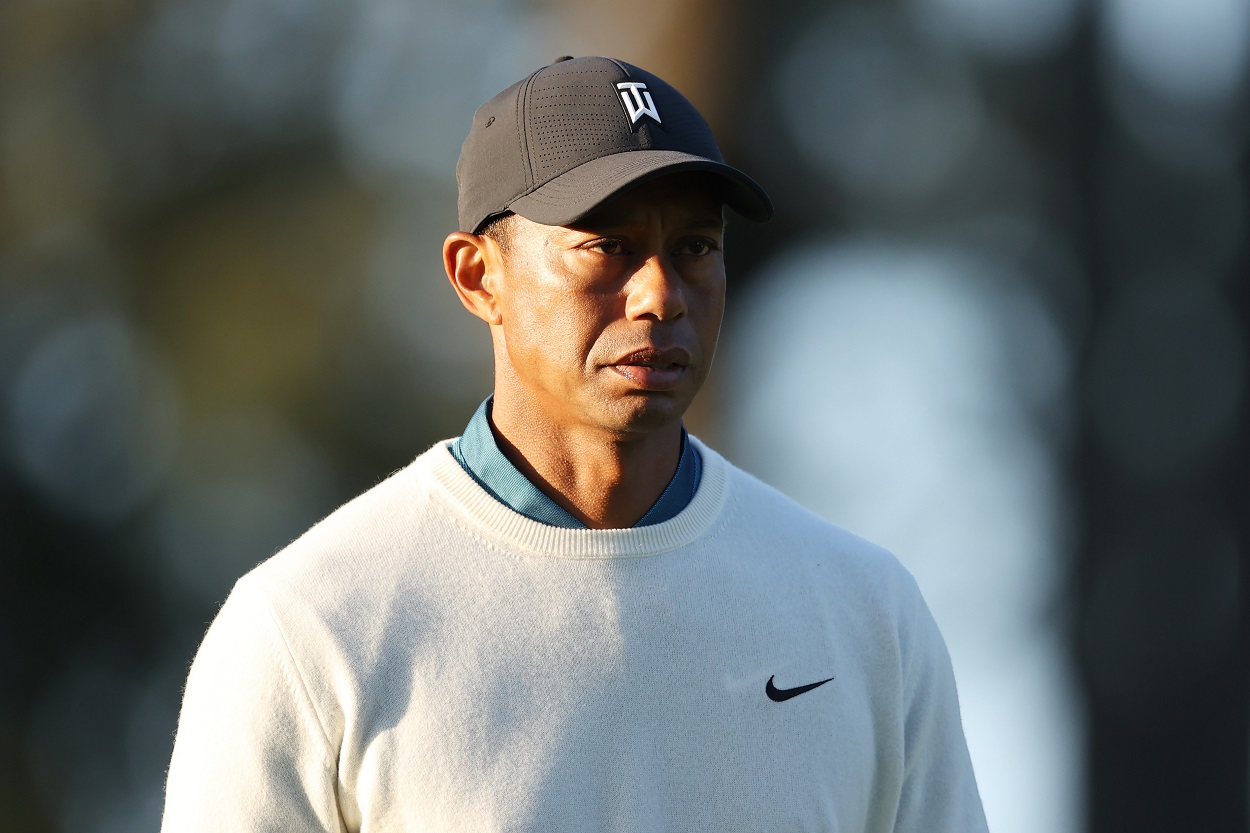 Tiger Woods at the 2020 U.S. Open