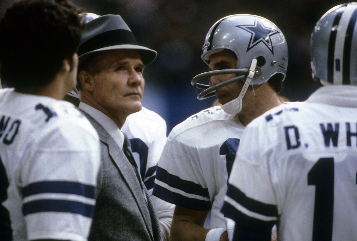 Former Dallas Cowboys Coach Tom Landry Received Death Threat During Game,  Rushed Off Field, and Returned to Sidelines Wearing Bulletproof Vest