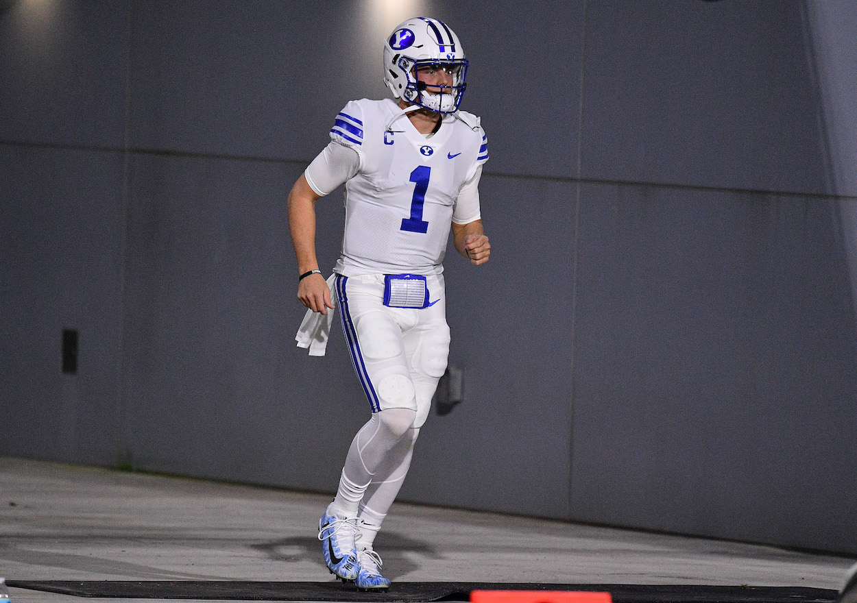 BYU quarterback and top NFL prospect Zach Wilson