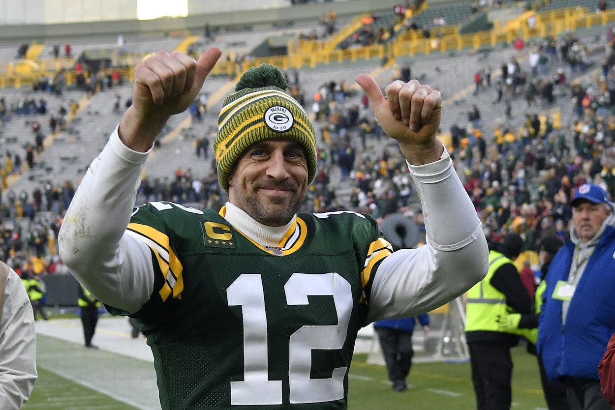 Green Bay Packers QB Aaron Rodgers