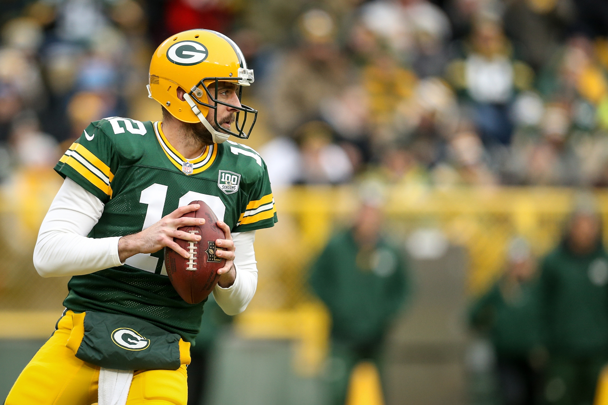 Aaron Rodgers finally spoke about some of the drama going on in Green Bay