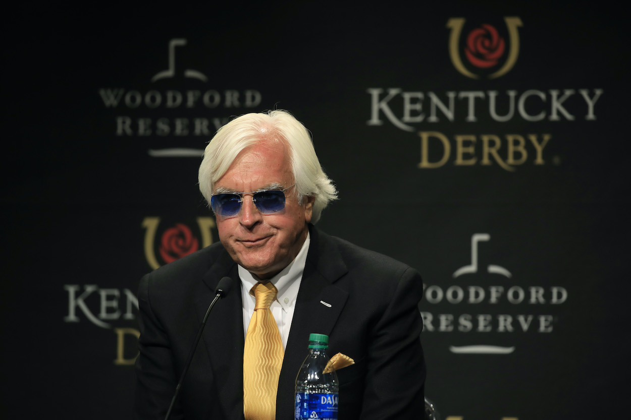 Trainer Bob Baffert at a press conference after Medina Spirit won the 147th Running of the Kentucky Derby at Churchill Downs in Louisville, Kentucky, U.S. on Saturday, May 1, 2021.