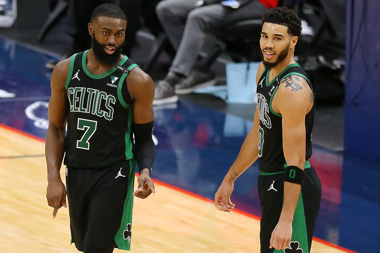 Boston Celtics’ Luck Goes From Bad to Worse: All-Stars Jayson Tatum and Jaylen Brown Both Hurt in on-Court Collision