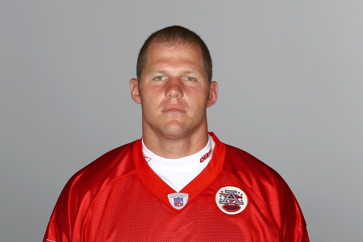 Brandon Bair poses for his 2011 Kansas City Chiefs headshot