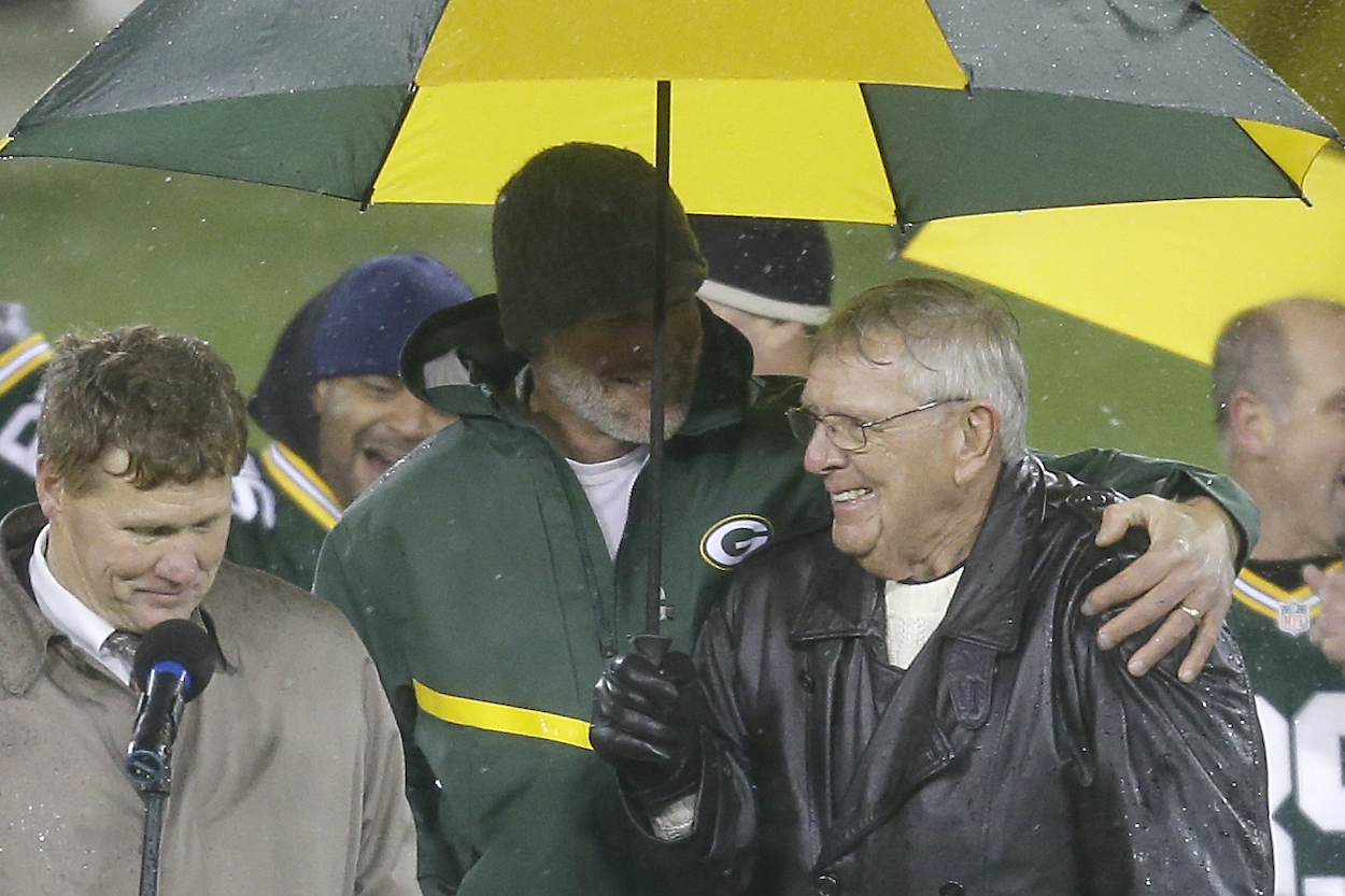 Brett Favre Owes All of His NFL Success to Packers General Manager Ron Wolf: ‘He’s Like a Grandfather to Me’