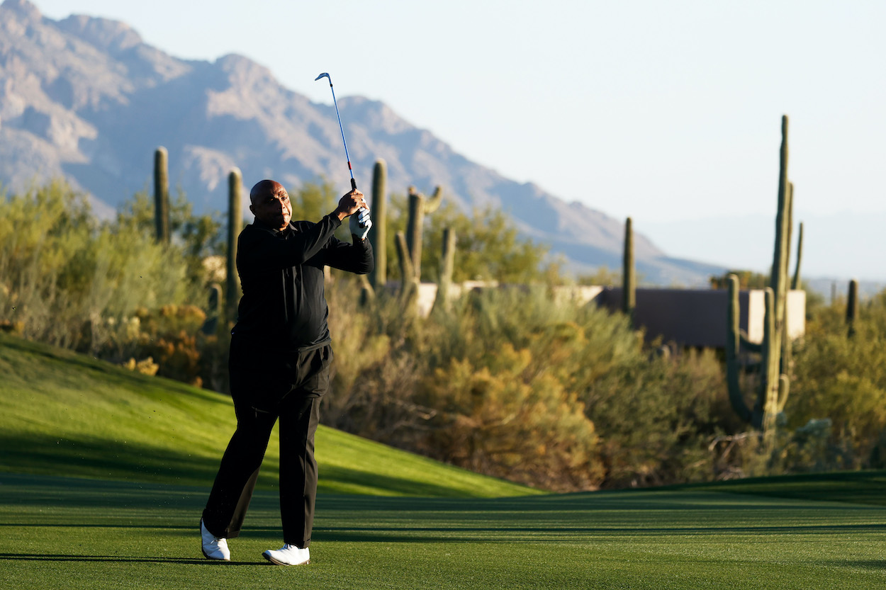 Charles Barkley used to be a laughing stock because of his golf swing, but he's ditched the hitch and looks like a new man on the course.