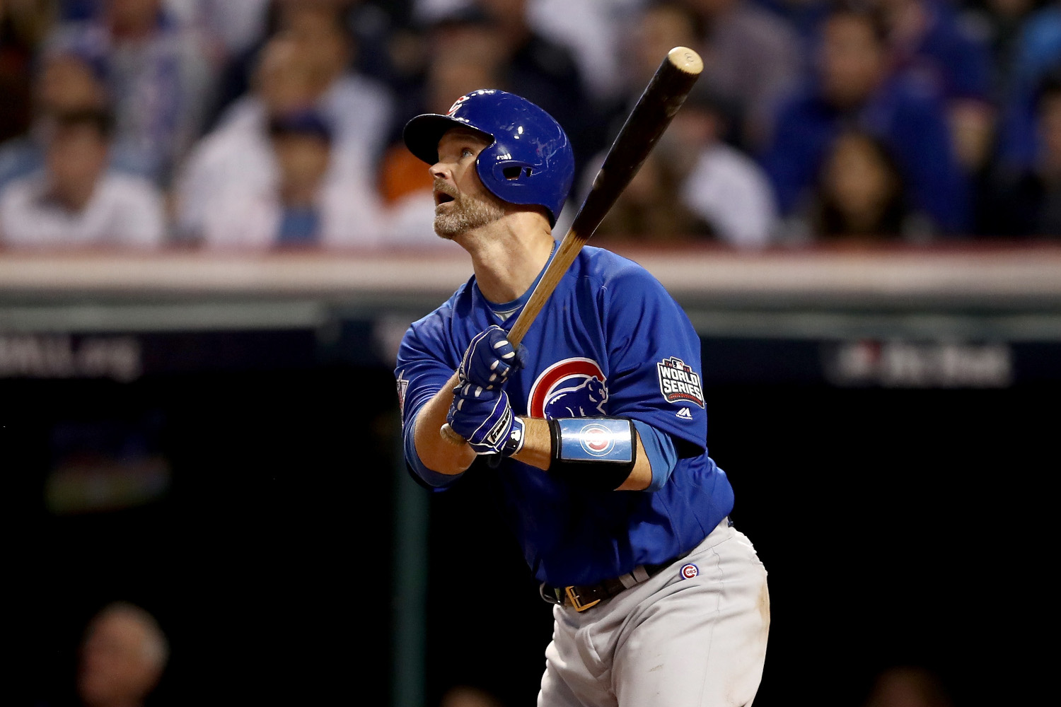 David Ross of the Chicago Cubs during the 2016 World Series