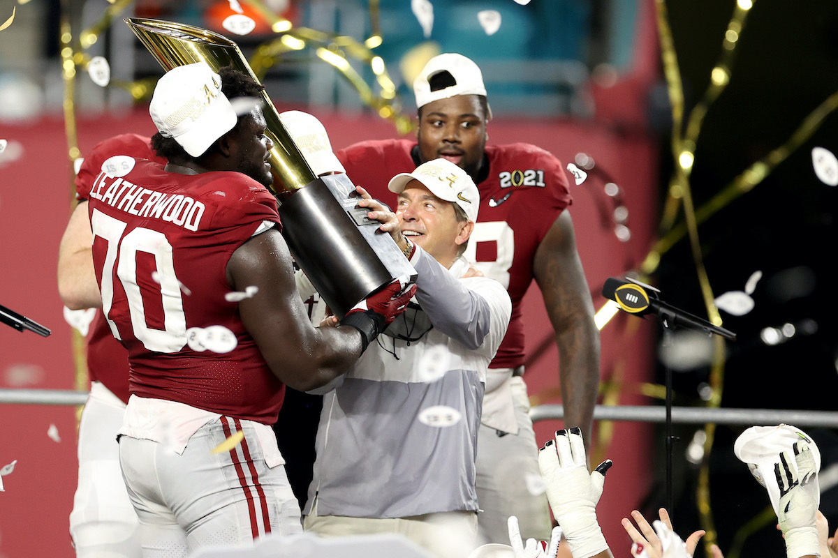 Nick Saban Feels ‘Like a Proud Papa’ After Alabama Ties the Record for the Most 1st-Round Draft Picks