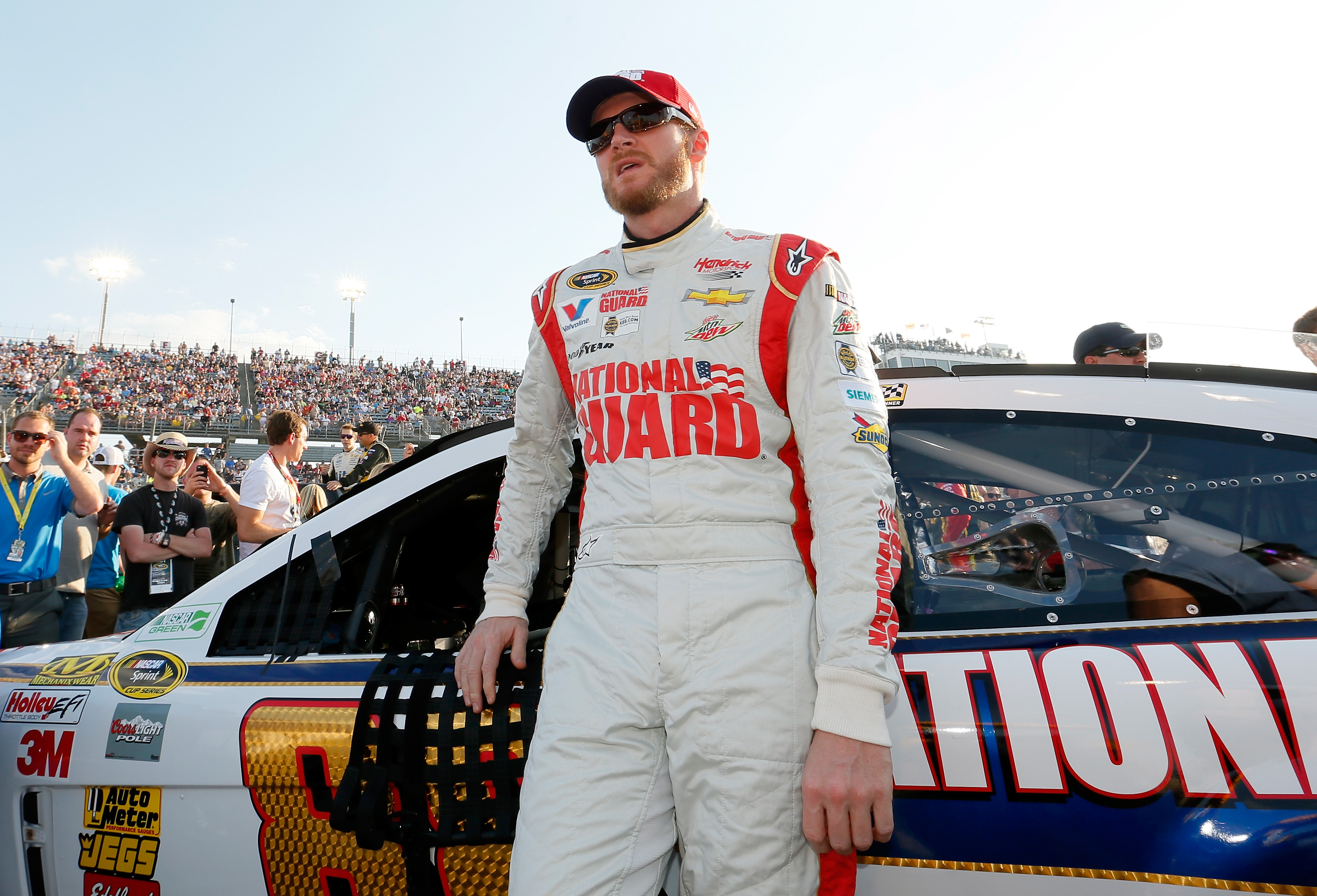 Dale Earnhardt Jr. wasn't much of a gambler when it came to getting paid.