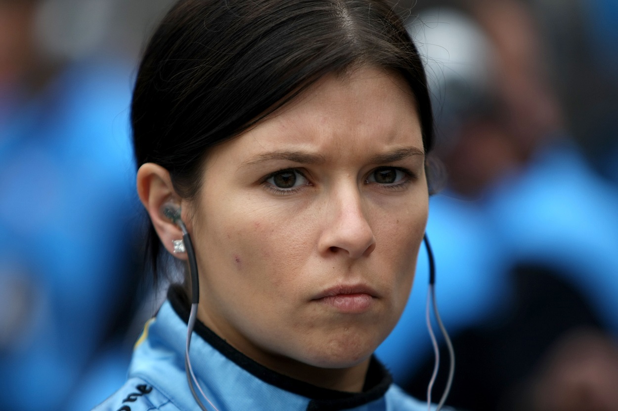 Danica Patrick prepares for the 2008 Indy 500