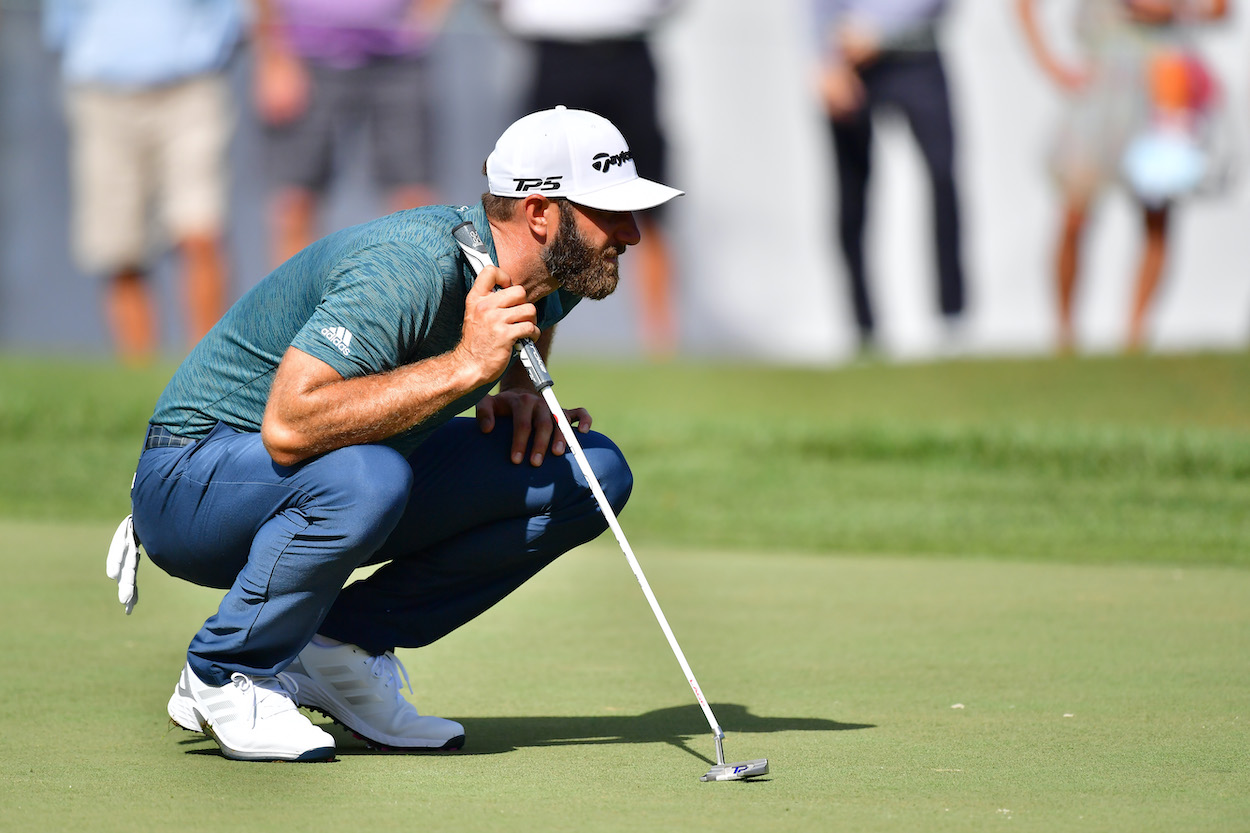 Dustin Johnson had a hilarious response when asked this week what putter he'll be using during the 2021 PGA Championship.
