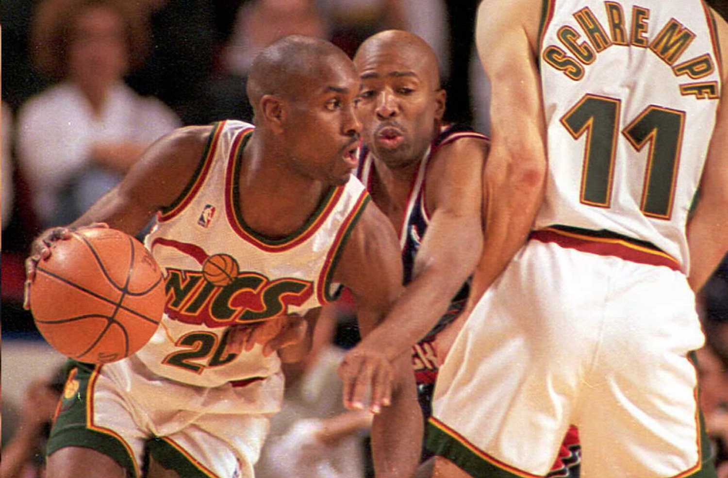 Gary Payton does not have fond memories of seven-plus seasons playing for George Karl. | Dan Levine/AFP via Getty Images