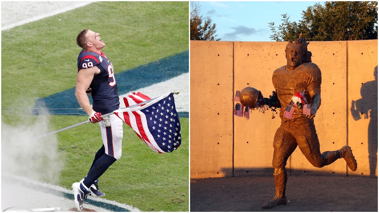 J.J. Watt Unveils Plan to Honor Arizona Cardinals Legend and American