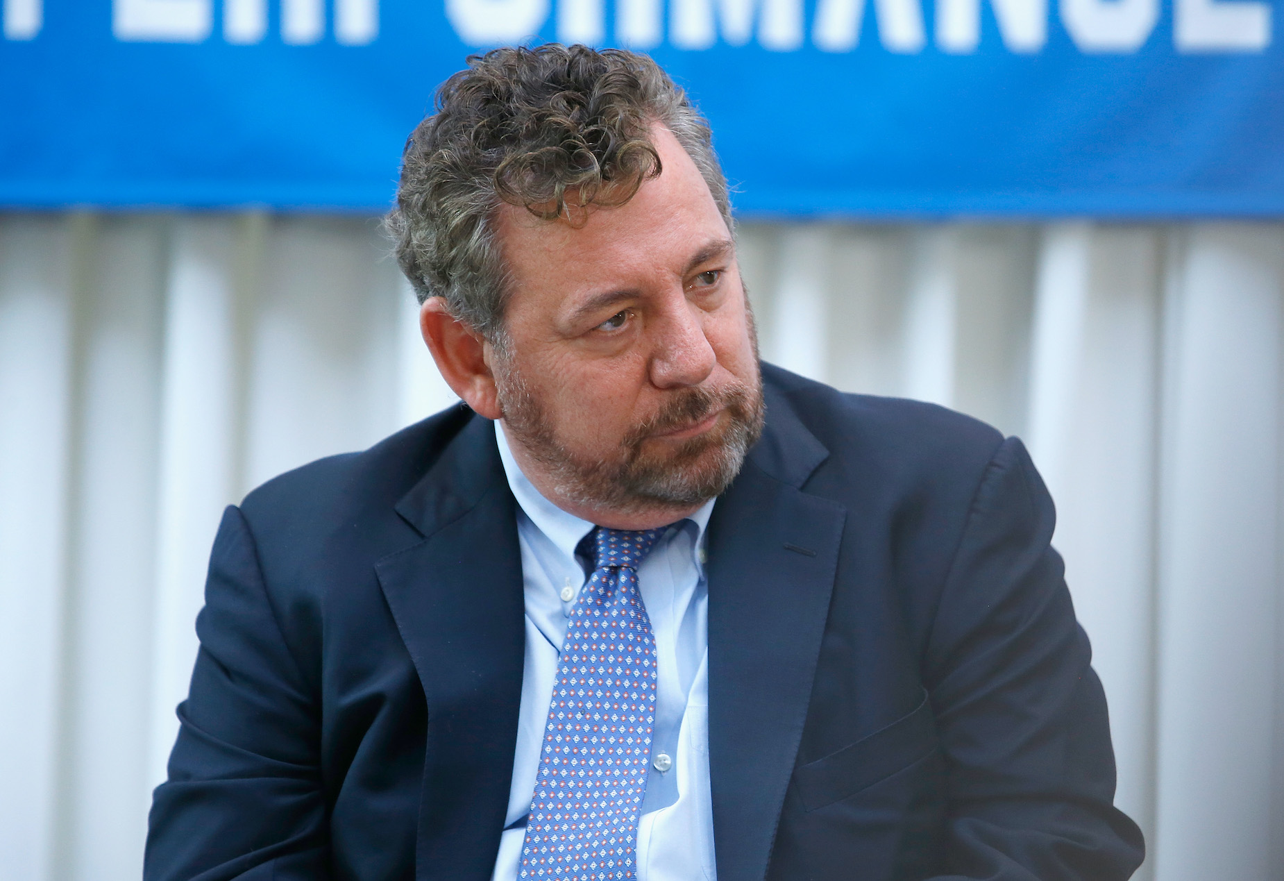Knicks and Rangers owner James Dolan during a 2018 event honoring Billy Joel.