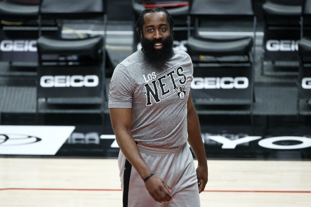 James Harden has been sidelined with a hamstring injury since early April, but he'll be back with the Brooklyn Nets for a playoff run.
