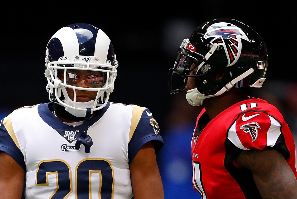 Julio Jones is Already Being Recruited by Jalen Ramsey: ‘Rams Should Be a Place Superstars Should Want to Play Football’