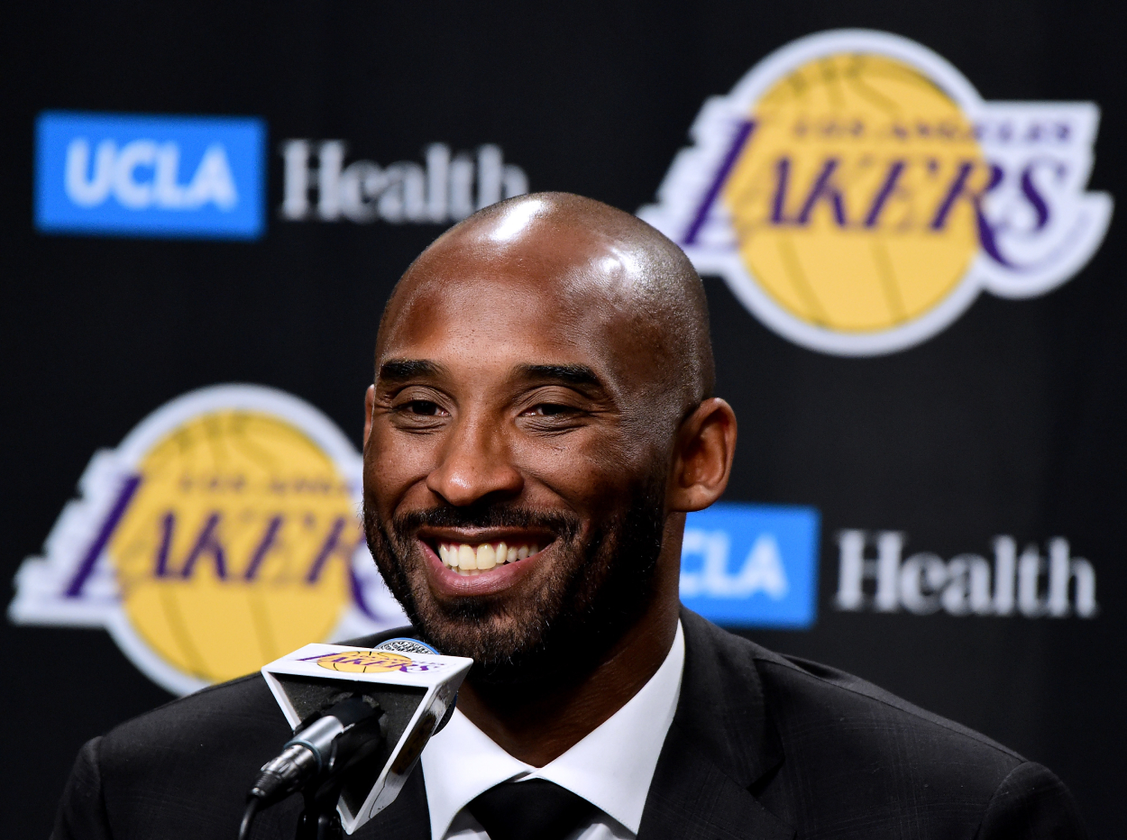 NBA and LA Lakers legend Kobe Bryant in 2017.