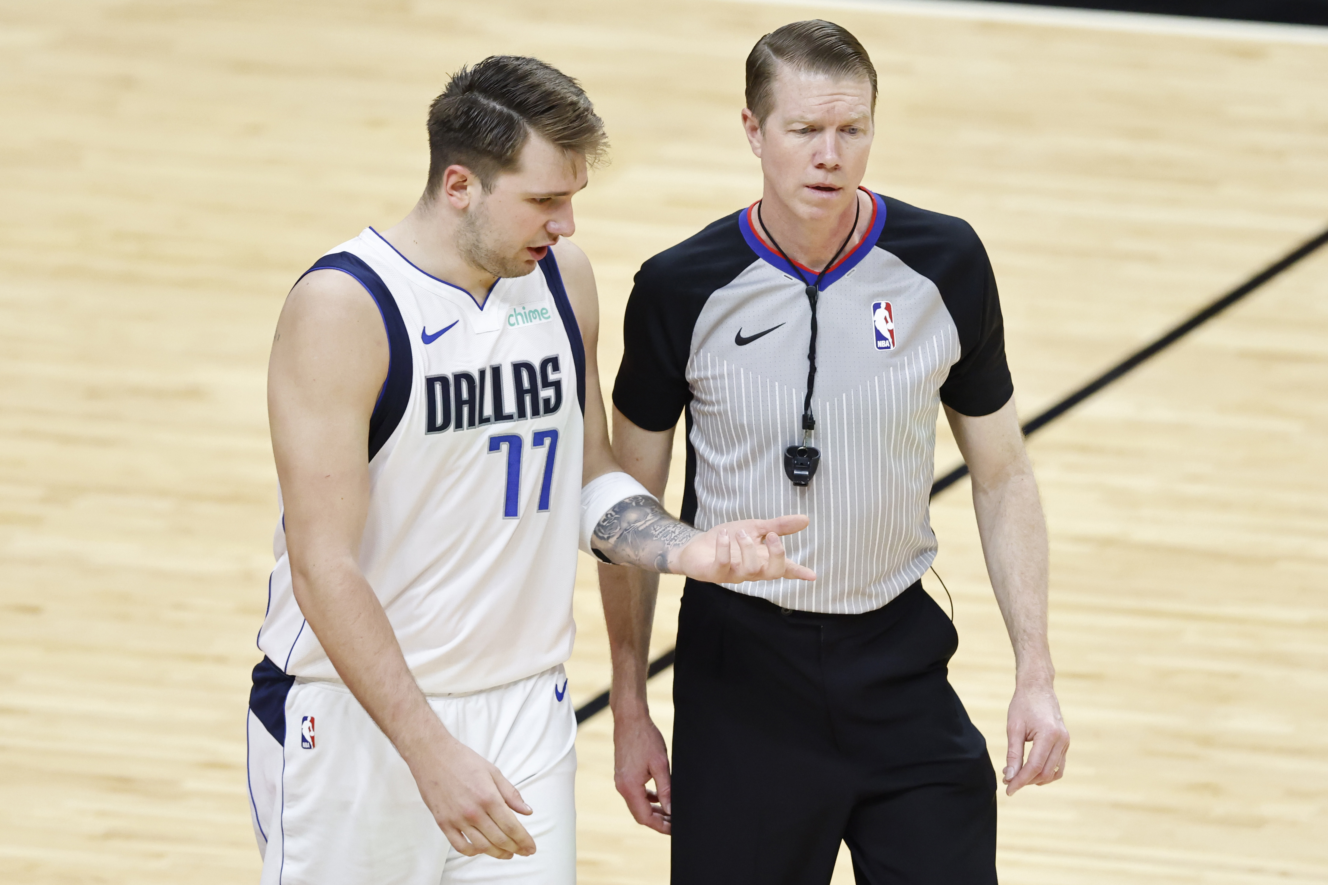 Even Luka Doncic is Sick of Luka Doncic Complaining to Referees