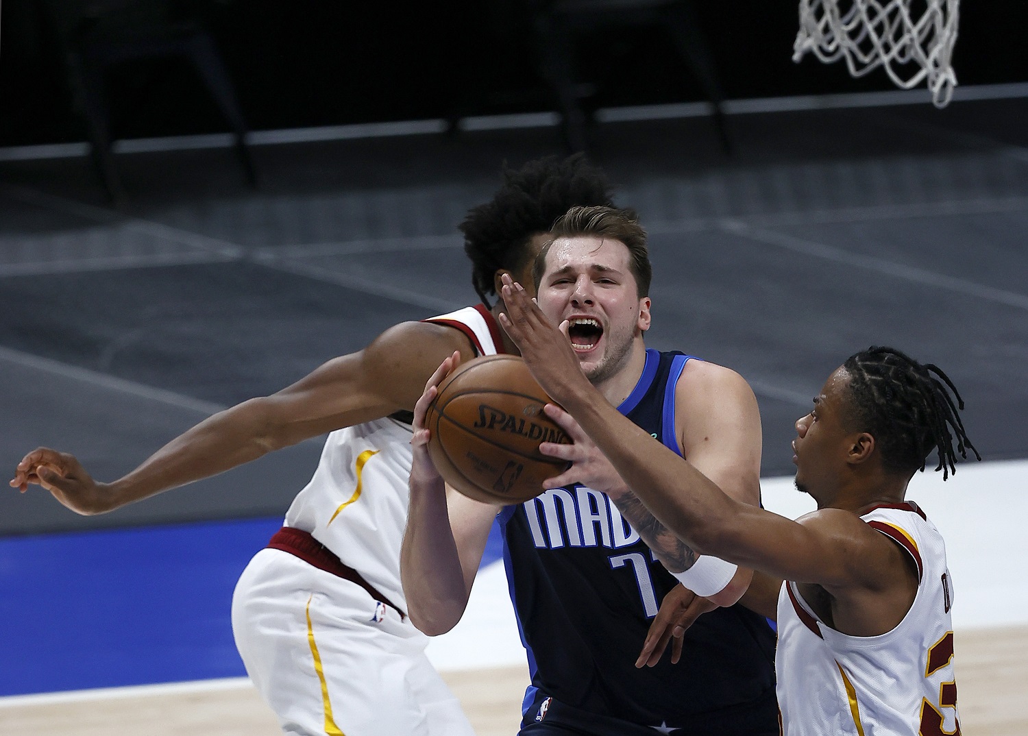 Dallas Mavericks star Luka Doncic is eligible to sign a contract extension this summer. He can pick up an extra $33.5 million by making the 2021 all-league team. | Tom Pennington/Getty Images