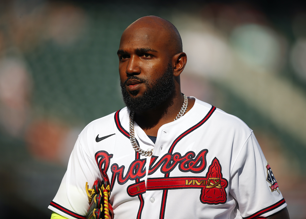 Atlanta Braves outfielder Marcell Ozuna