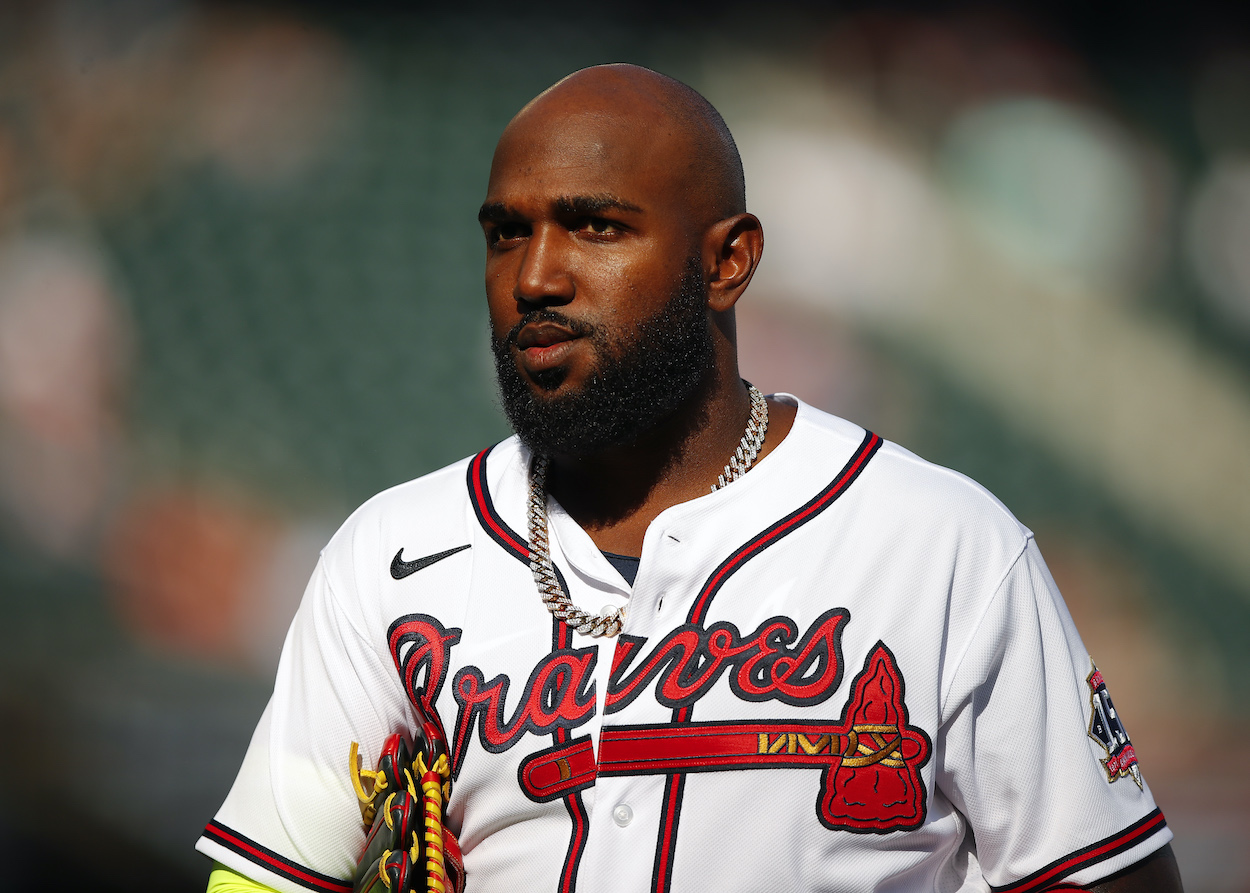 Atlanta Braves Outfielder Marcell Ozuna Arrested After Police Witnessed Him Choke His Wife and Slam Her Against a Wall